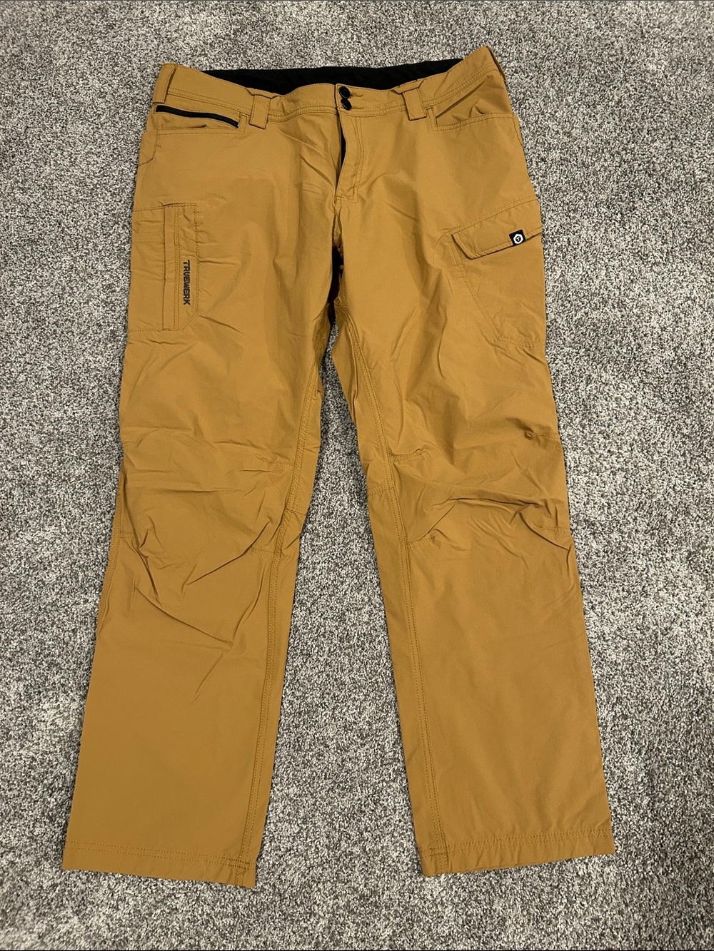 Truewerk Tan Cargo Pants 38x32